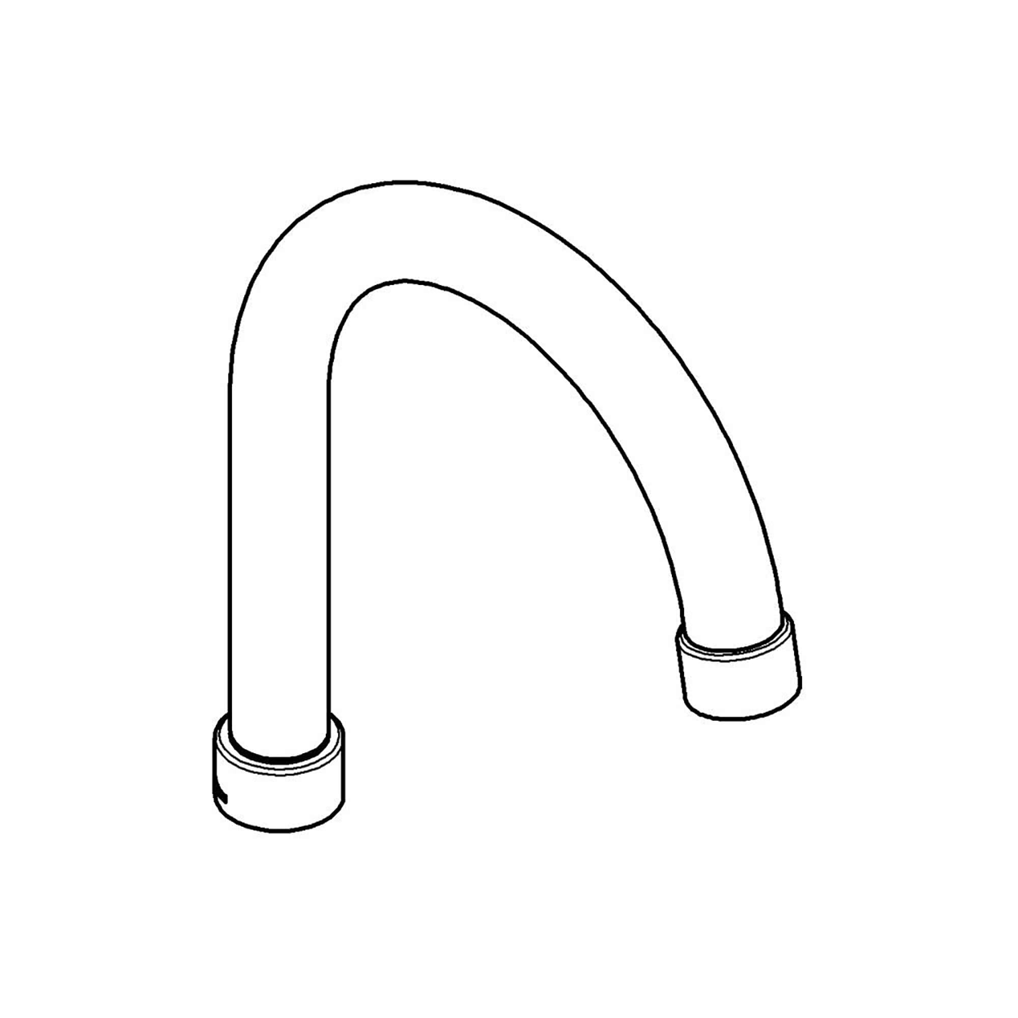 Spout GROHE BRUSHED NICKEL